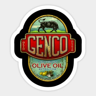 Vintage Genco - Olive Oil Mafia Sticker